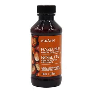 Lorann Hazelnut Bakery Emulsion 4 Ounce Bottle